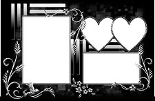 Multi Floral Grungeframe 1