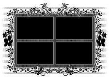 Multi Floral Grungeframe 5