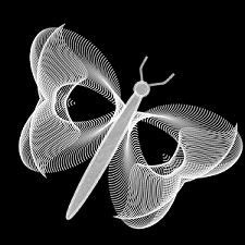 sinedots butterfly