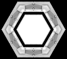 pearl-fleur-de-lis-hexagon