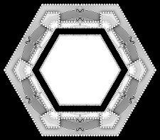 pearl-fleur-de-lis-hexagon