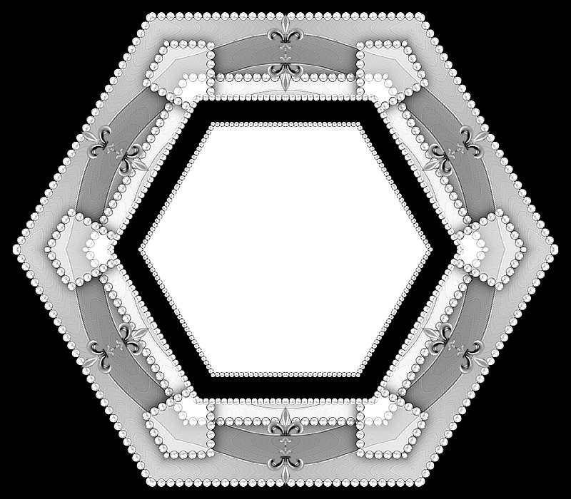 pearl-fleur-de-lis-hexagon