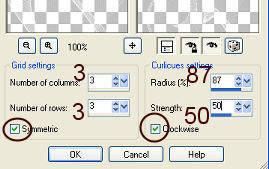 columns=3, rows=3, size=87, strength=50, clockwise